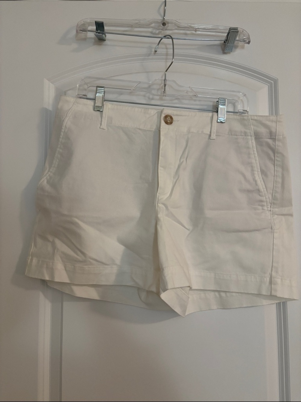 Women’s Classic white Cotton Shorts